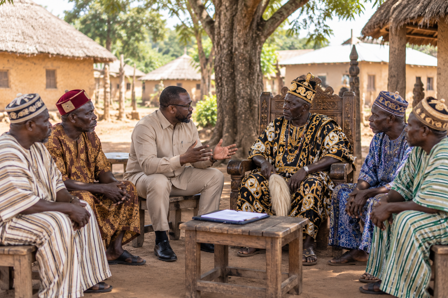 meeting with the chief